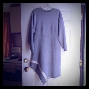 Heather grey sweashirt tunic. Target.  💯 cotton
